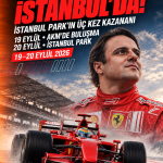 Felipe Massa İstanbul ziyareti: 19–20 Eylül 2026 AKM ve İstanbul Park programı için SonEtap kapak tasarımı